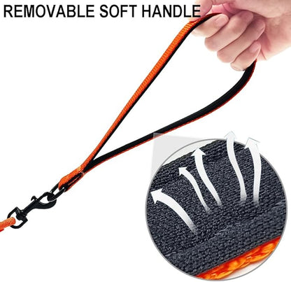 Long Leash for Small Dogs 8FT/12FT/20FT/30FT/50FT/65FT/75FT/100FT Reflective