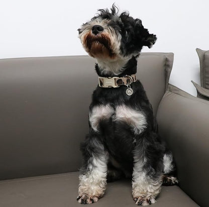 DOGWONG Cotton Dog Collar