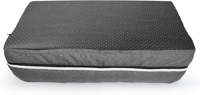 Solid Memory Foam Dog Bed