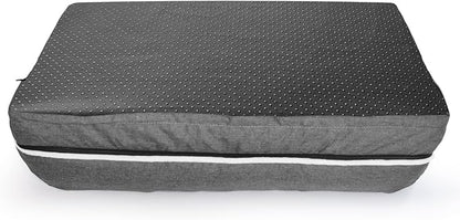 Solid Memory Foam Dog Bed