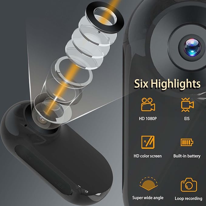 Updated Cat Camera Collar with 16GB SD Card 1080P Dog