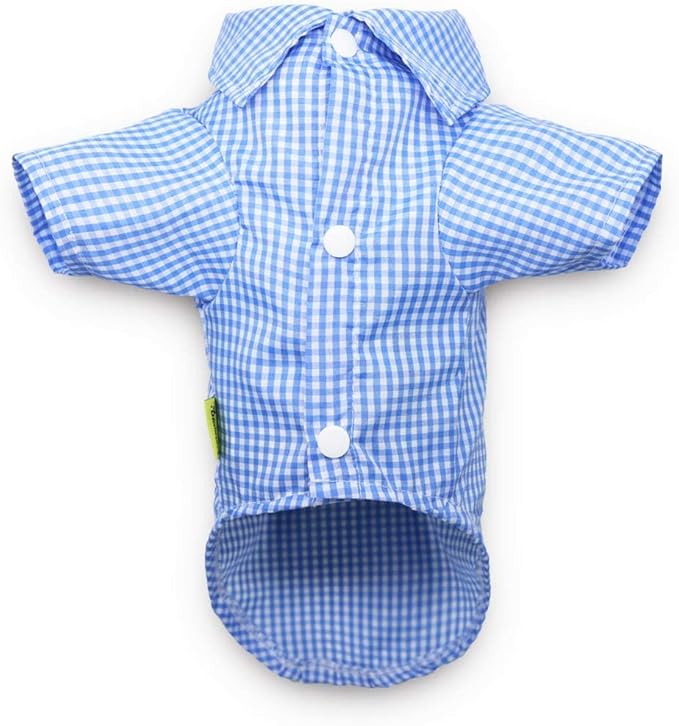 3 Pack Plaid Extra Small Dog Tee Shirt