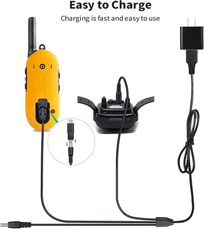 Dog Shock Collar Charger 12-in-1 Training 1M