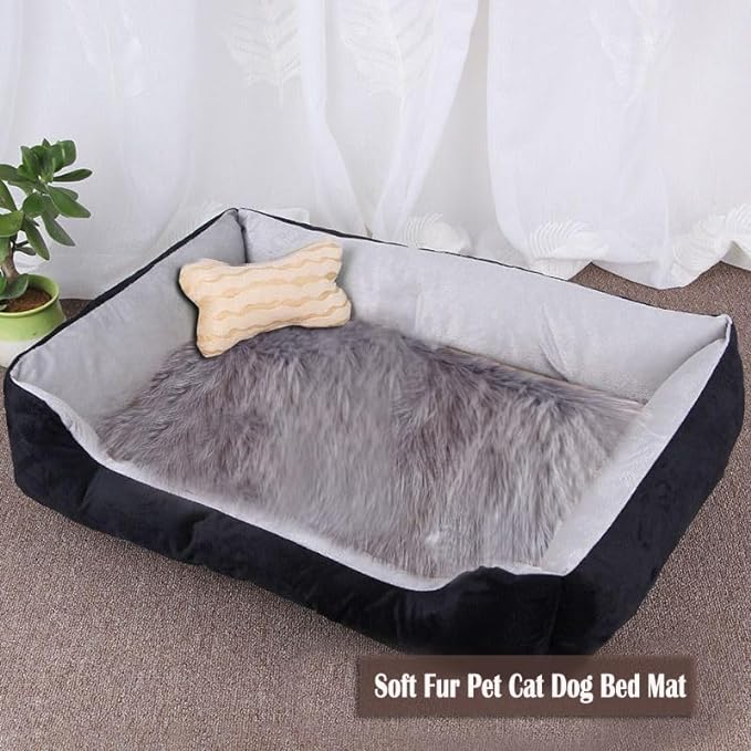 Fluffy Pet Dog Cat Bed Mat