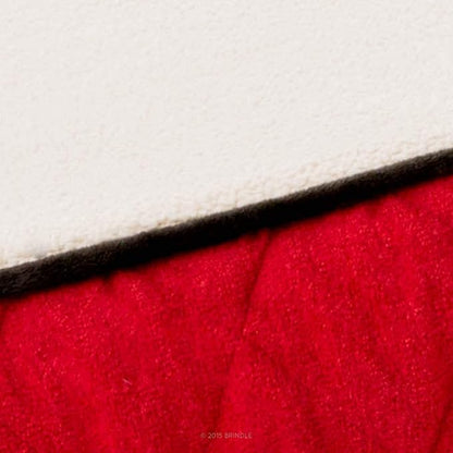 Brindle Waterproof Designer Memory Foam Pet Bed-Removable Machine Cover-4 Inch