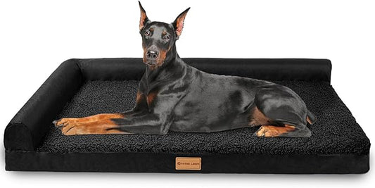 Patas Lague Orthopedic Jumbo Dog Bed for Extra Large Dogs 56''X40''
