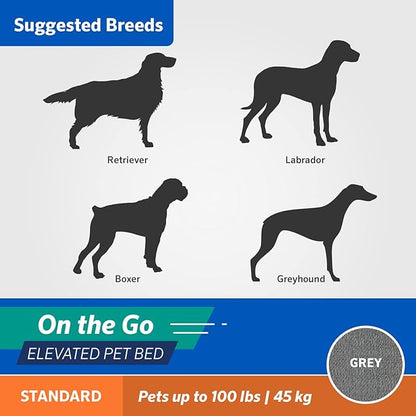 COOLAROO On the Go Cooling Elevated Dog Bed