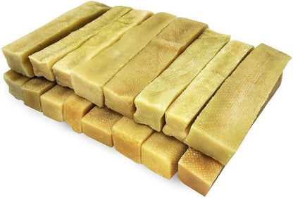 EcoKind Premium Gold Yak Cheese Himalayan Dog Chews, Dog Treats Large Breed, All Natural, High Protein, for Aggressive Chewers, Large - 20+ Chews (5 lb)