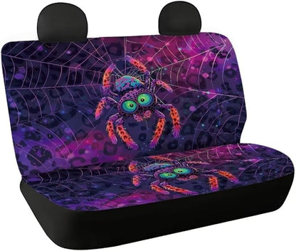 Purple Spider Car Seat Covers for Men Womens