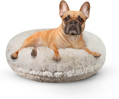 Bessie and Barnie Bagel Donut Dog Bed