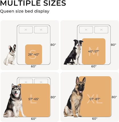 Luciphia Waterproof Pet Blankets for Couch Sofa Bed Medium（57" x 40"）