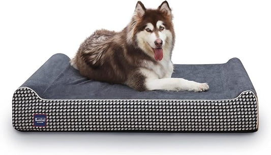 Laifug Orthopedic Memory Foam Extra Large Dog Bed