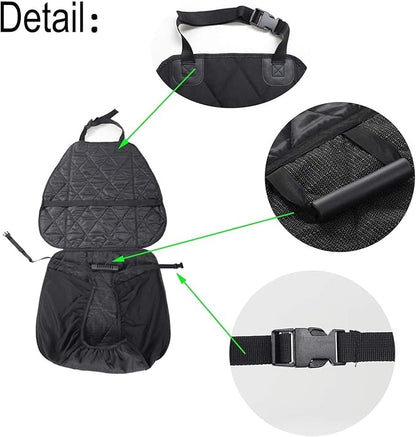 Pet Deluxe Thick Front Dog Car Seat Cover for Car SUV Waterproof Nonslip Pet Seat Covers for Jeep Dogs Cats 2 Front (2 Pack)