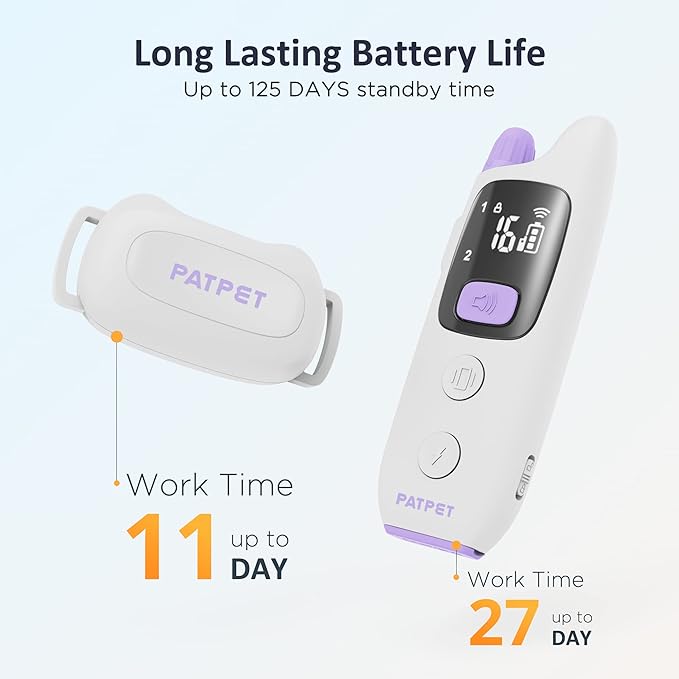 PATPET Dog Shock Collar with Remote 16 Static