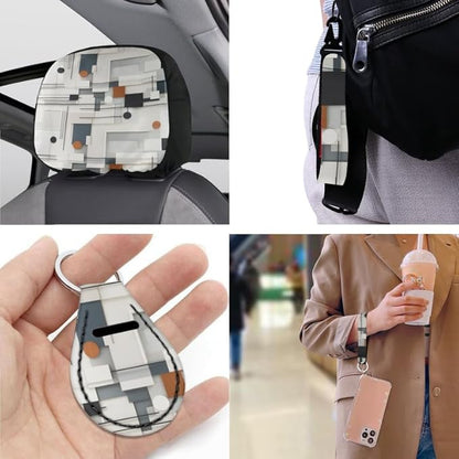 Patterns Circle Painting Car Seat Covers Geometric Circles Seat Belt Strap Cover Seat Belt Strap Cover