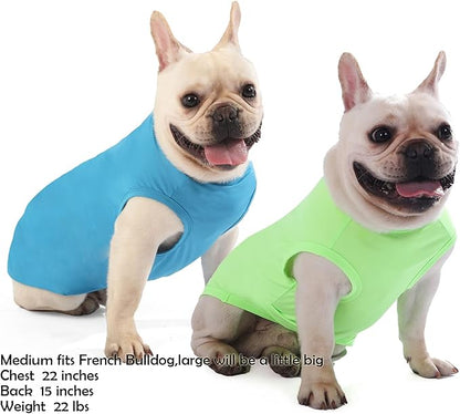 Dog Shirts Blank Quick Dry Small Clothes