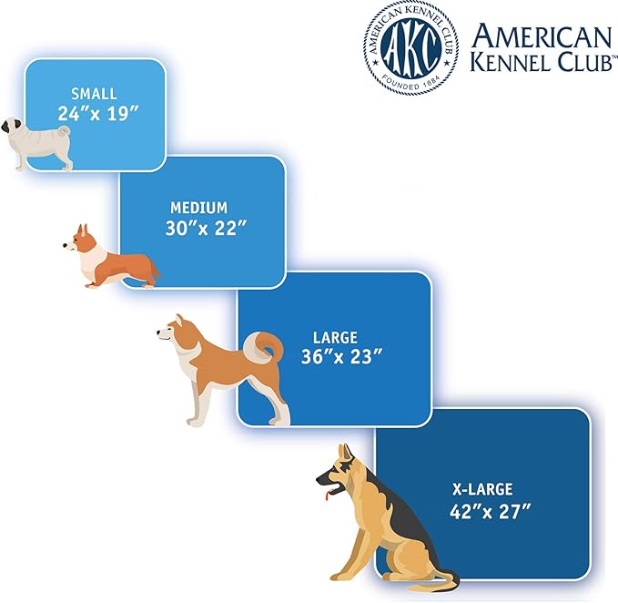 American Kennel Club Orthopedic Crate Mat 23 by 36-Inch, Tan