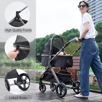 Pet Stroller for Small Medium Dogs