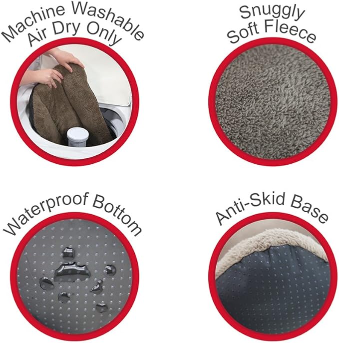 SportPet Designs Waterproof Pet Bed Fits Plastic Kennel 46 inch, (CM-0396-CS01)