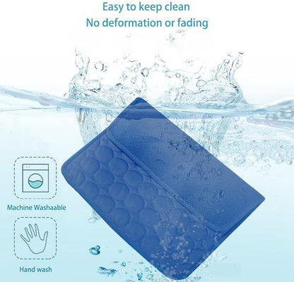 MICROCOSMOS Summer Cooling Mat & Sleeping Pad- Water Absorption Top 59" x 40")