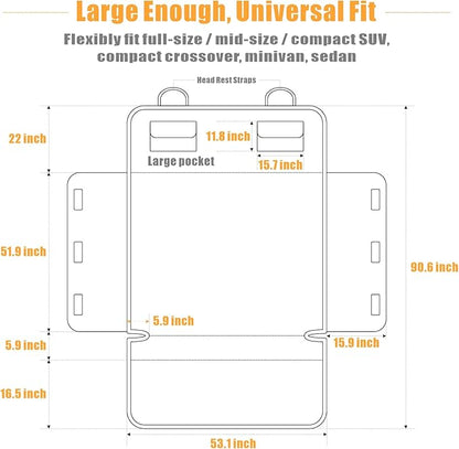 Veckle SUV Cargo Liner for Dogs 2 Large