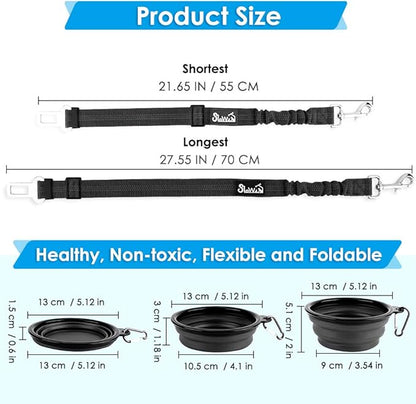 SlowTon Dog Car Seat Belt 1 Pack)