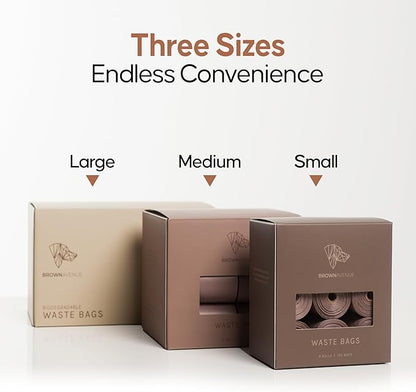 Dog Poop Bags Rolls 135 Biodegradable