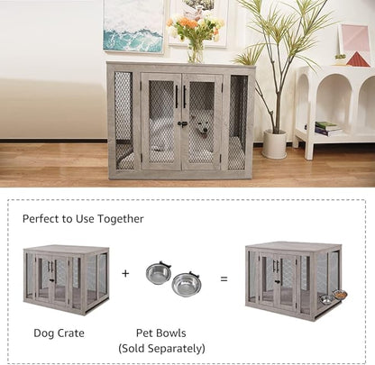unipaws Large Dog Crate Furniture 70 lbs