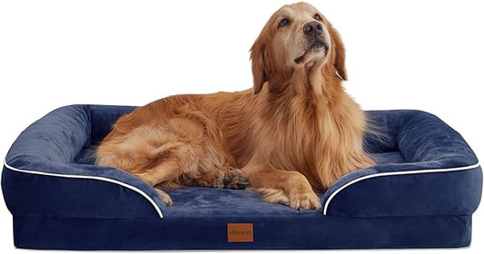 XL Dog Beds for Extra Large Dogs Washable Big Dog Bed Waterproof Liner Jumbo Dog Bed Dog Couch Dog Sofa Pet Bed for Dogs Up to 80 lbs