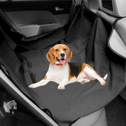 Car Backseat Pet Seat Cover with Seat Retainer and Velcro Cord