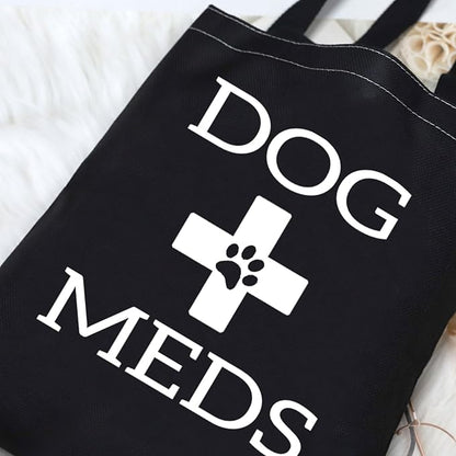 G2TUP Dog Medicine Bag Dog Meds Vet Tech Gifts Dog Essentials Storage for Travel Camping Car Emergency (Dog Meds T)