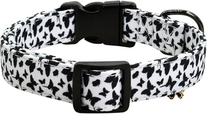 Flower Patterns Dog Collar with Accessories