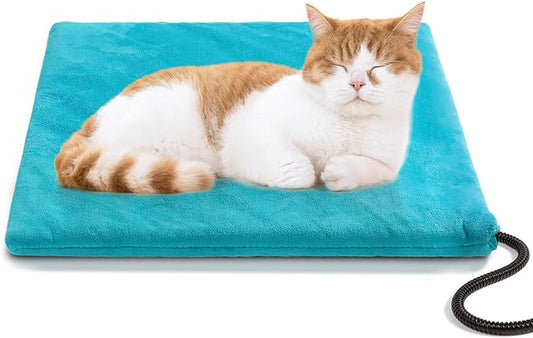 clawsable Outdoor Pet Heating Pad for Dog & Cat (S-16"x16")