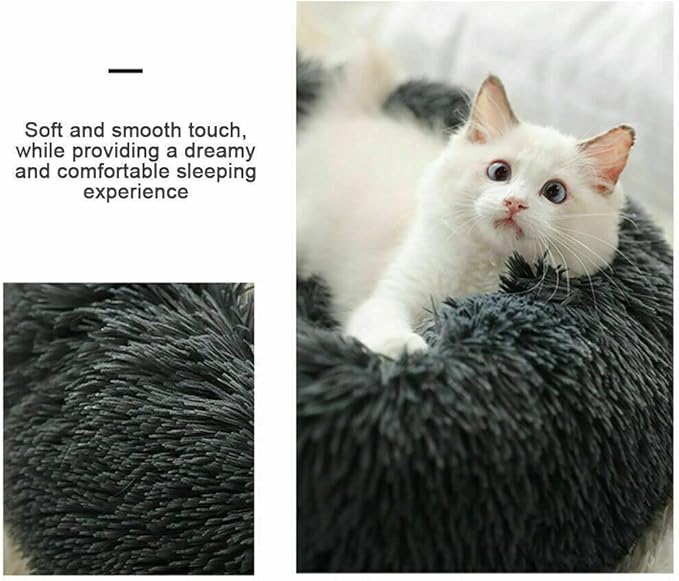 Geizire 24 inch Cat Bed Dog Bed for Cats