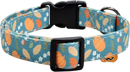 Halloween Pumpkins Dog Collar with Cute Pendant