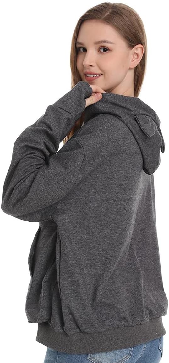 LINYUCHEN Cat Dog Pouch Hoodie Large Pet Pouch