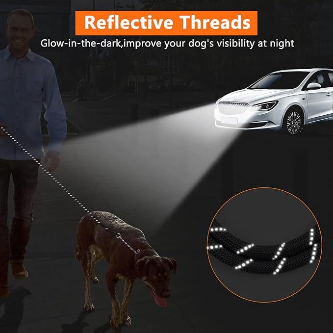 NTR Long Dog Leash 20FT Check