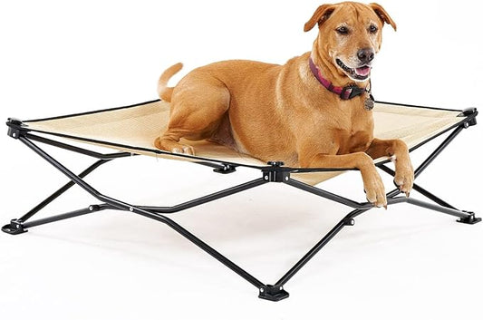COOLAROO On the Go Cooling Elevated Dog Bed