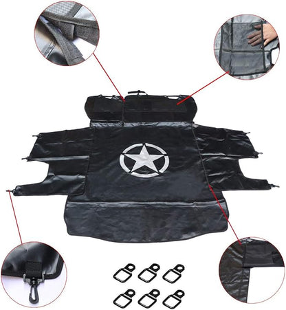 Pet Seat Proof Covers Dog Seat Covers Pet 2007-2024 Jeep 4-Door Heavy