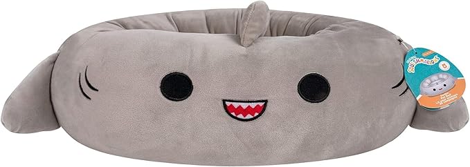 Squishmallows 30-Inch Gordon Shark Pet Bed