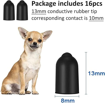 Dog Shock Collar Rubber Tips 16 pcs
