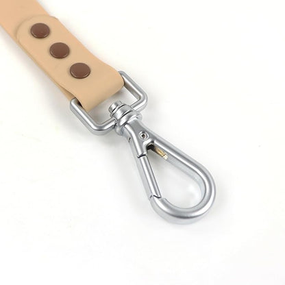 Waterproof Dog Leash Carabiner Leash for Dogs Soft 6ft*25mm*2.5mm Sand