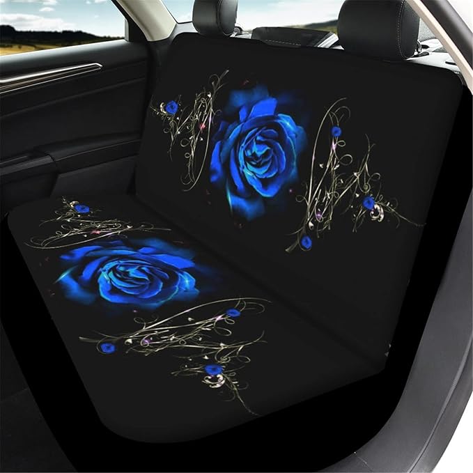 AFPANQZ Universal Full Wrap Car Seat Covers Blue