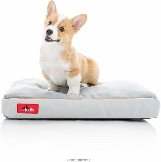 BRINDLE Stone Shredded Memory Foam Pet Bed