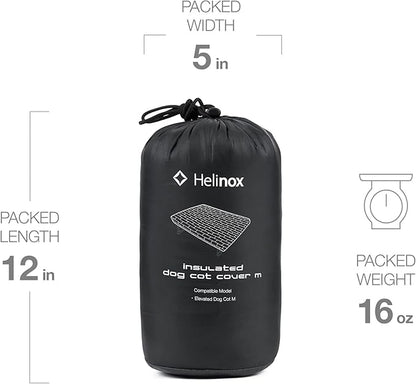 Helinox Fleece Dog Cot Warmer Insulation Layer Portable Dog Beds (39 x 27.5)