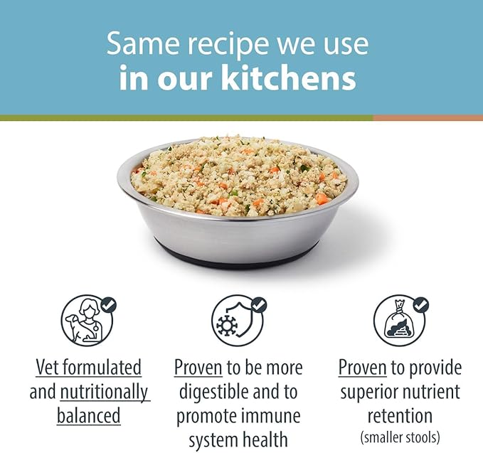 JustFoodForDogs DIY Nutrient Blend for Homemade Dog Food, Chicken & White Rice, 7.93oz