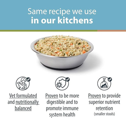 JustFoodForDogs DIY Nutrient Blend for Homemade Dog Food, Chicken & White Rice, 7.93oz