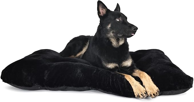 nononfish Dog Crate Bed 48 x 30 for Extra Large Dogs Washable with Anti-Slip Bottom fit Metal Dog Crates or Cages