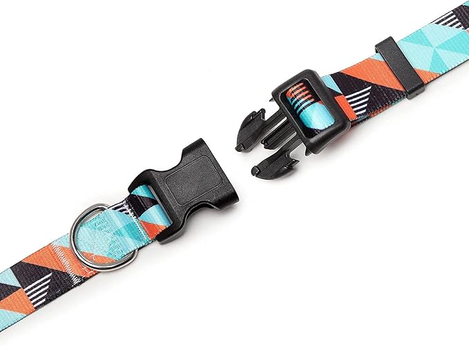 Adjustable Dog Collar with Patterns