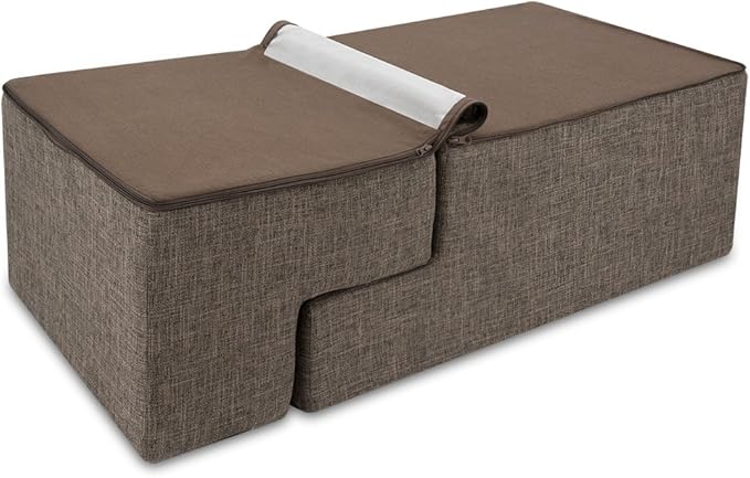 Best Pet Supplies Foldable Foam Pet Steps for Small Dogs and Cats 4-Step